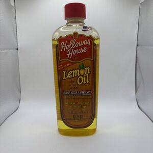 Holloway House Lemon‎ Oil Fine Wood Furniture Antiques Polish Cleaner 16 fl oz**